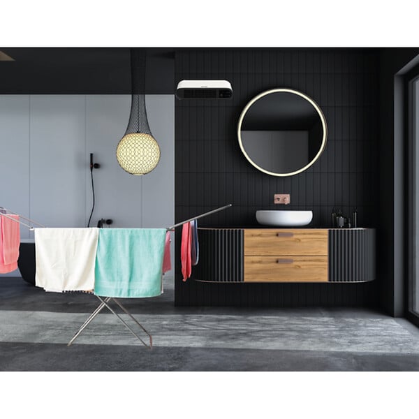 BRITEC - Chauffage mural électrique programmable 1000/2000W - Britec - large