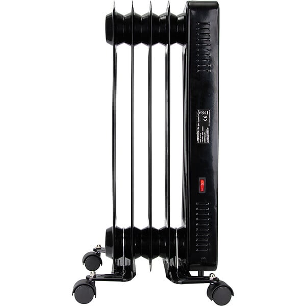 VOLTMAN - Radiateur mobile bain d'huile CosyOil 1000W - façade verre trempé - Voltman - large