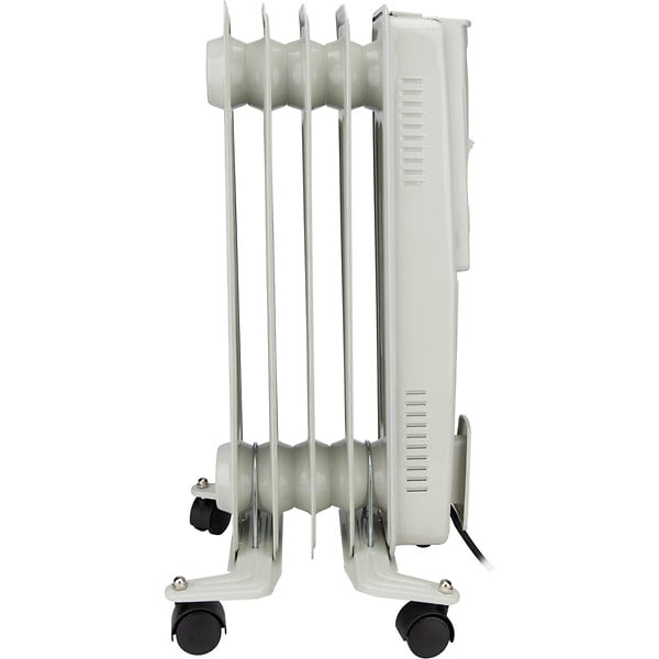 VOLTMAN - Radiateur mobile bain d'huile Mobioil 1000W - 3 niveaux de chauffe - blanc - Voltman - large