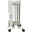 VOLTMAN - Radiateur mobile bain d'huile Mobioil 1000W - 3 niveaux de chauffe - blanc - Voltman - vignette
