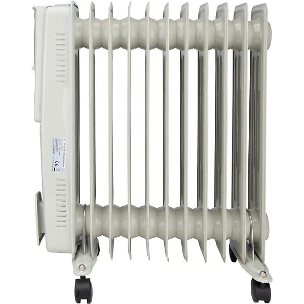 VOLTMAN - Radiateur mobile bain d'huile Mobioil 1500W - 3 niveaux de chauffe - blanc - Voltman - large