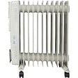 VOLTMAN - Radiateur mobile bain d'huile Mobioil 1500W - 3 niveaux de chauffe - blanc - Voltman - vignette