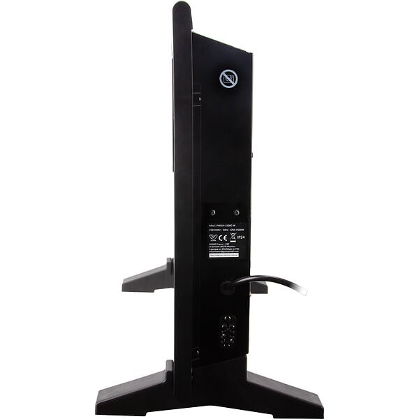 VOLTMAN - Radiateur électrique Alumia Connect - cœur aluminium 1500W - noir -Volman - large