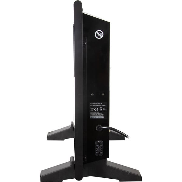 VOLTMAN - Radiateur électrique Alumia Connect - cœur aluminium 1000W - noir -Volman - large