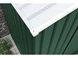 HABITAT ET JARDIN - Abri de jardin métal - "Rosas " - 2.71 m² avec récupérateur d'eau - Vert - vignette