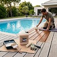ART GARDEN - Huile de protection monocouche pour terrasses en bois – Hydro - Chêne moyen - 5 L - vignette