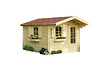 SOLID - Abri de jardin Servoz Classe 3 - Naturel - L.348xH.242xP.365cm - 7,44m² - vignette