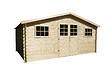 SOLID - Abri bois Initia - Naturel - L.508xH.232xP.388cm - vignette