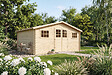 SOLID - Abri bois Initia - Naturel - L.508xH.232xP.388cm - vignette
