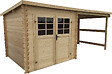 SOLID - Abri 28 mm Virton - P88915  (2380 + 2744 x 2980mm - 14,05 m²) - vignette