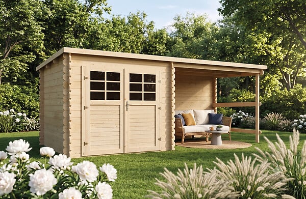 SOLID - Abri 28 mm Virton - P88915  (2380 + 2744 x 2980mm - 14,05 m²) - large