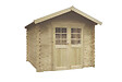 SOLID - Abri de jardin bois Nimes - L.277,8xH.239,2xP.275cm - vignette