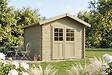 SOLID - Abri de jardin bois Nimes - L.277,8xH.239,2xP.275cm - vignette