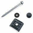 MCCOVER - Kit 50 fixations pour plaque acier nervurée 900/25 Gris anthracite RAL 7016, Unités - 50 pièces - vignette