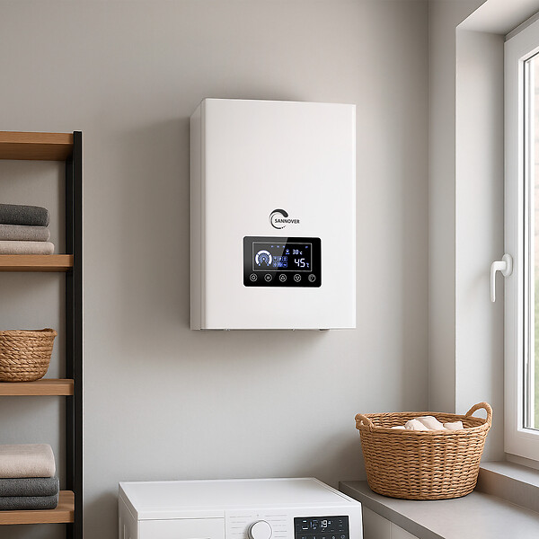 SANNOVER - Chaudière Electrique Chauffage seul Volt 7,5 kW Monophasé Triphasé + Thermostat connecté Teplora Sannover - large