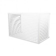 DECOCLIM - Cache unité extérieure en aluminium blanc XXL - DECOCLIM - vignette