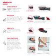 WIRQUIN - Bonde de douche horizontale extraplate diam. 90 - doré brossé - abs - vignette