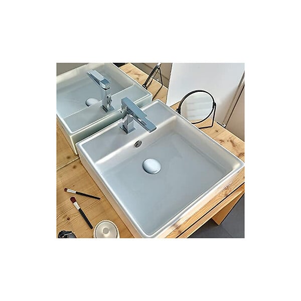 WIRQUIN - Bonde universelle laiton chromé pour lavabo vasque avec ou sans trop plein - 1'1/4 - Wirquin - large
