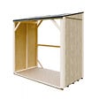 TIMBELA - Abri à bûches - 220x120xH220 cm / 2,54 m² - Capacité ~4,4 m³ - TIMBELA M984 - vignette