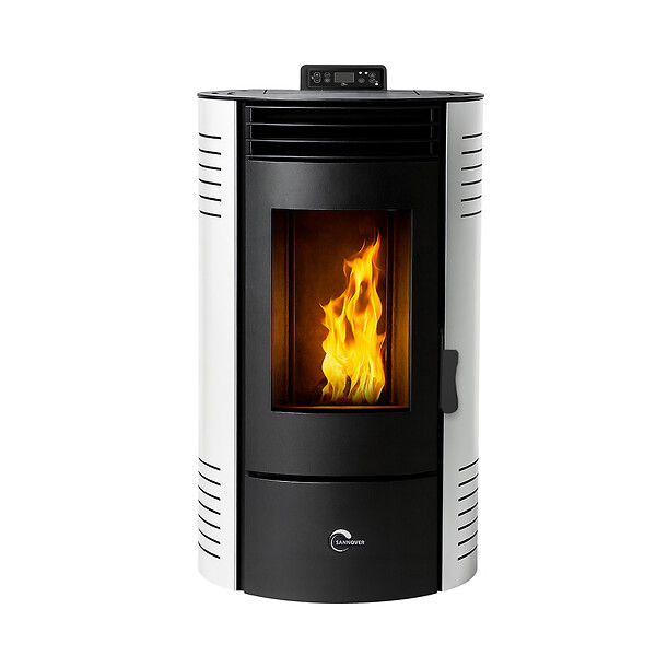 SANNOVER - Poêle à granulés étanche Azora 11,6 kW Blanc Sannover - large