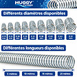 HUGGY TUYAUX - Tuyau d'aspiration ALIFLEX Ø 30 mm - Longueur 15 mètres - vignette