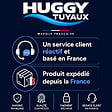 HUGGY TUYAUX - Tuyau de refoulement plat Ø 32 mm (1 1/4'') bleu - Longueur 10 mètres - vignette