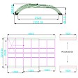 ALTANKA - Abri de piscine Horizon - 4.64x2.52 m - polycarbonate alvéolaire 8 mm - pour piscine BAS7304 - ECO304 - vignette