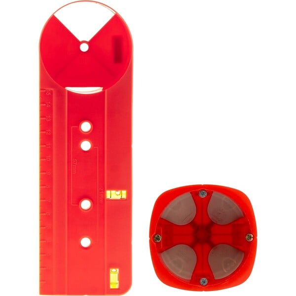 PROTEC - Lot de 40 boîtes d'encastrement No Air Box Multimat Ø67mm P.40mm + gabarit - Protec - large