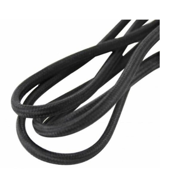 CHACON - Rallonge électrique textile 1.5m - Noir - Chacon - large