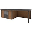 ALTANKA - Abri de jardin en bois Freya 8.06x3.09m - 24.9m2 - Ep. 28mm - Traité - 000474 - vignette