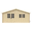 ALTANKA - Abri de jardin en bois - 30m2 - 6x5m - Ep. 40mm - Couleur: naturel - DOM748 - vignette