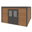 ALTANKA - Abri de jardin en bois Nova 4.09x4.09m - 16.73m2 - Ep. 28mm - Traité - 000479 - vignette