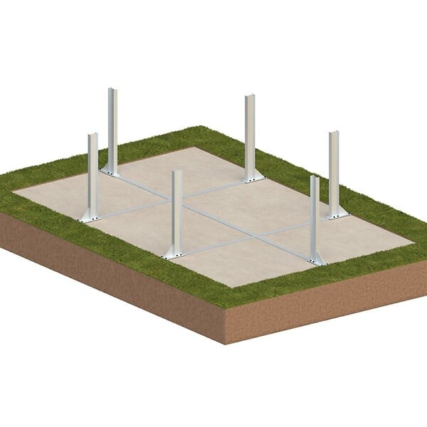 ALTANKA - Piscine hors sol en bois AQUA 4.65 x 2.85 - H.1.24 m avec plage, bleu pâle, cadre en métal - sans dalle - BAS7306OSPU+PLA306 - large