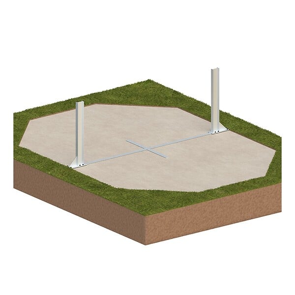 ALTANKA - Piscine hors sol en bois NEMO 4.3 x 3 - H.1.18 m avec plage, gris clair, cadre en métal - sans dalle - BAS7302OSPU2+PLA302 - large