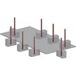 ALTANKA - Piscine hors sol en bois AQUA 7 x 3.75 - H.1.45 m avec plage, sable, fixations à sceller - BAS7308OSPI3+PLA308 - vignette