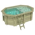 ALTANKA - Piscine hors sol en bois NEMO 4.3 x 3 - H.1.31 m avec plage, sable, fixations à visser - BAS7303OSPL3+PLA303 - vignette