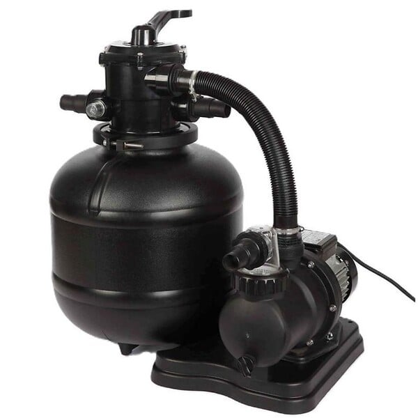 ALTANKA - Piscine hors sol en bois NEMO 7.3 x 3.97 - H.1.45 m, gris clair, cadre en métal - sans dalle - BAS7305OSPU2 - large