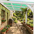 MCCOVER - Lot 5 plaques POLYESTER PO 76/18 VERT + 5 kits de fixations Vert, l.90 cm, L.200 cm - vignette