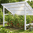 MCCOVER - Lot 5 plaques POLYESTER PO 76/18 + 6 kits de fixations Translucide, l.90 cm, L.250 cm - vignette