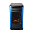 SAHARA - Chauffage à gaz 3,4KW Bleu Effet feu + Tuyau gaz + Détendeur butane Manhattan Sahara - vignette