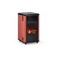 SAHARA - Poêle à gaz 3,4KW Rouge - Chauffage d'appoint effet Feu de bois Manhattan Sahara - vignette