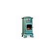 UNIVERSAL - Poêle à gaz Fonte véritable 3.4KW VERT Chauffage à gaz Effet feu de bois Provence Sahara - vignette