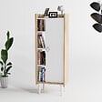 HABITAT ET JARDIN - Meuble multi-usages en bois "Lagomood Ruby" - 50 x 30 x 140 cm - Blanc - vignette