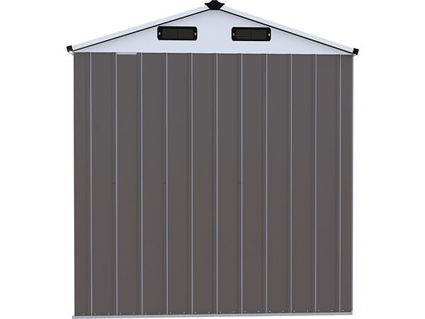 HABITAT ET JARDIN - Abri de jardin métal "Dallas II" - 2,17 m² - Taupe - large
