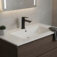 SWISS AQUA TECHNOLOGIES - Swiss Aqua Technologies Mitigeur lavabo Feel, sans tirette, noir mat, (SATBSFEEL271C) - vignette