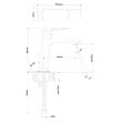 SWISS AQUA TECHNOLOGIES - Swiss Aqua Technologies Mitigeur lavabo Feel, sans tirette, noir mat, (SATBSFEEL271C) - vignette