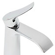 SWISS AQUA TECHNOLOGIES - Infinitio mitigeur de lavabo avec bec cascade, sans vidage, chrome SATBSINF271 avec une garantie de 5 ans - vignette