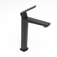 SWISS AQUA TECHNOLOGIES - Mitigeur lavabo haut Feel, sans bonde, noir mat SATBSFEEL285C avec une garantie de 5 ans - vignette