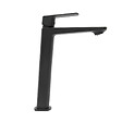 SWISS AQUA TECHNOLOGIES - Mitigeur lavabo haut Feel, sans bonde, noir mat SATBSFEEL285C avec une garantie de 5 ans - vignette