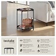 TECTAKE - Table d’appoint OXFORD noir - vignette